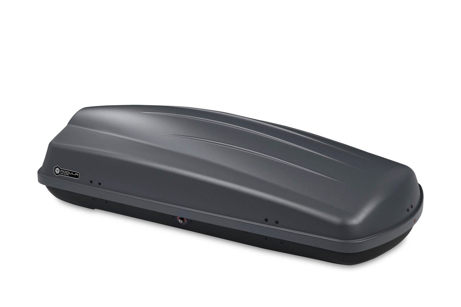 BOX AUTO BAULE DA TETTO PORTATUTTO MODULA CIAO 430 Grigio antracite ruvido - immagine 2