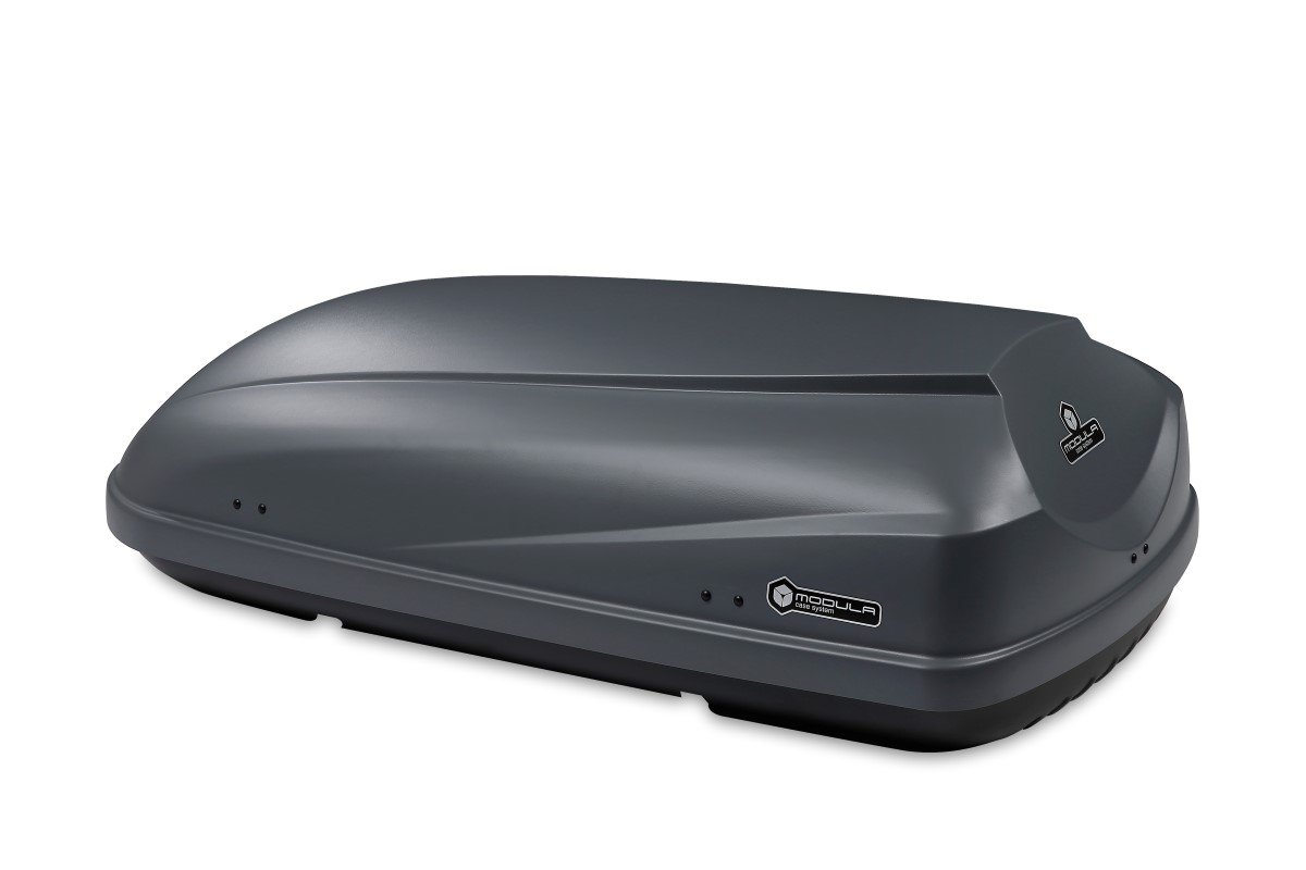 Box tetto MODULA Beluga Easy Singola Apertura 460 lt 157x91x465cm grigio goffrato - immagine 6